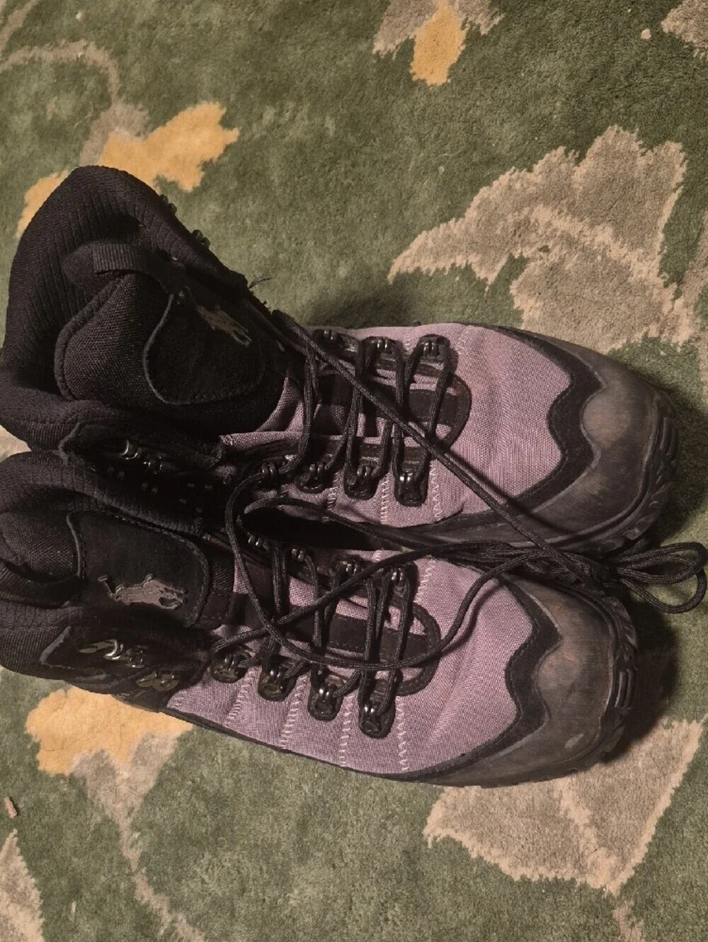 Polo by Ralph Lauren Men’s Gray and Black Hiking Boots
